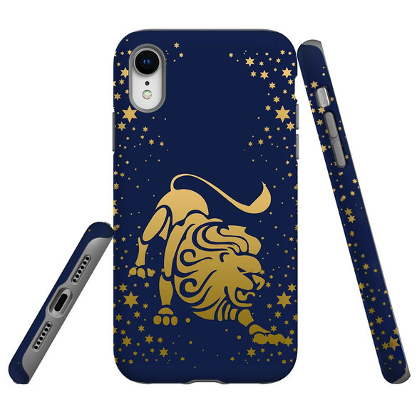 For iPhone XR Case, Protective Back Cover, Leo Drawing | iCoverLover Australia