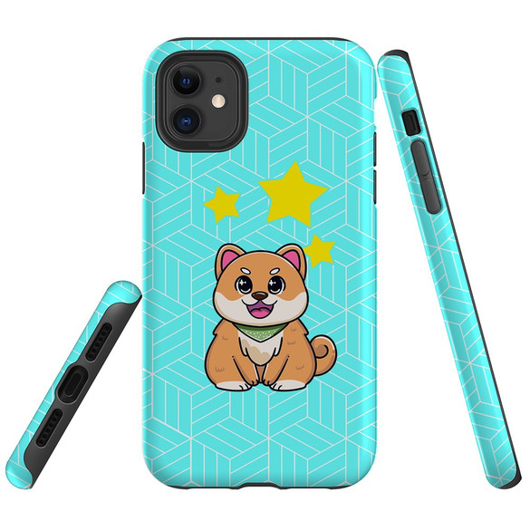 For iPhone 11 Case, Protective Back Cover, Shiba Inu Dog | iCoverLover Australia