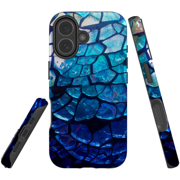 For Apple iPhone 17 Case, MagSafe Compatible Protective Cover, Blue Mirror | iCoverLover Australia