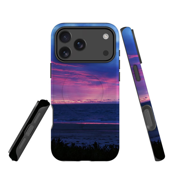 For Apple iPhone 17 Pro Case, MagSafe Compatible Protective Cover, Sunset At Henley Beach | iCoverLover Australia