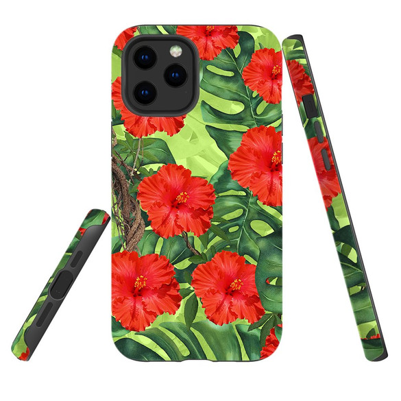 For iPhone 12 Pro Max Case Tough Protective Cover Plant Garden | iCoverLover Australia