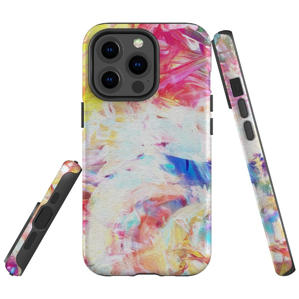 For iPhone 13 Pro Max Case, Protective Back Cover, Abstract Pattern | iCoverLover Australia