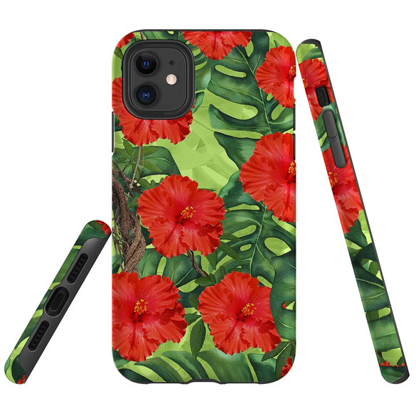 For iPhone 11 Case Tough Protective Cover Plant Garden | iCoverLover Australia