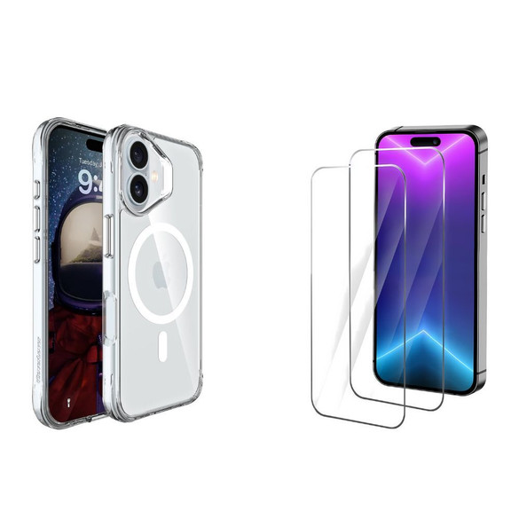 iCoverLover For iPhone 17 Case Compatible with MagSafe + 2X Screen Protectors | iCoverLover Australia