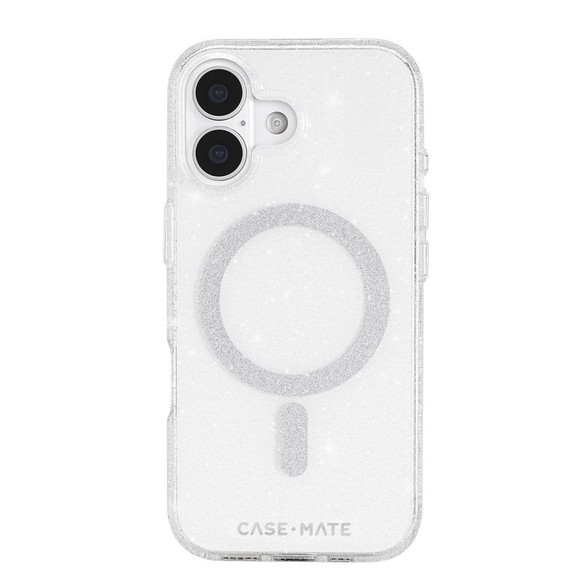 For iPhone 17 Case-Mate Twinkle Compatible with MagSafe Cover Silver | iCoverLover Australia