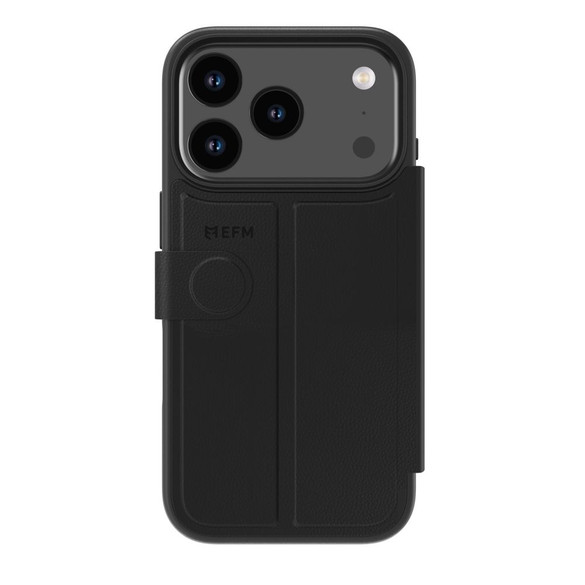For iPhone 17 Pro EFM Venice Wallet Case Black | iCoverLover Australia