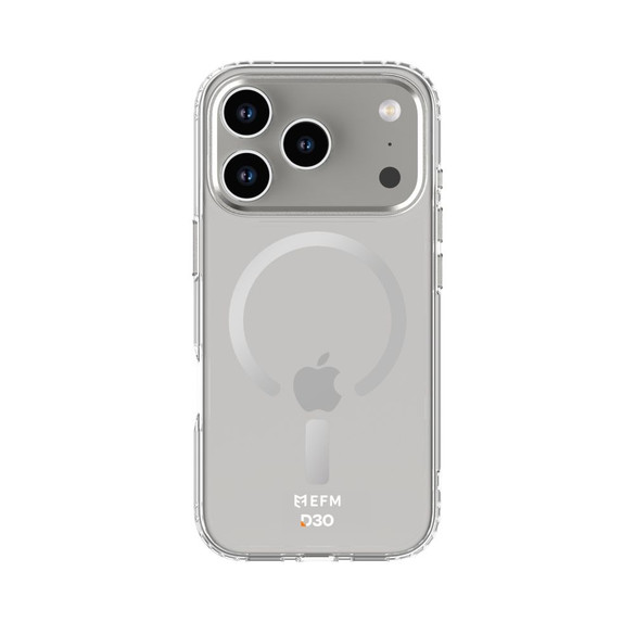 For iPhone 17 Pro EFM Volta Case with D3O Bio Clear | iCoverLover Australia