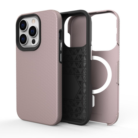 For iPhone 14 Pro Max Case Compatible with MagSafe Light Cover Rose Gold | iCoverLover Australia
