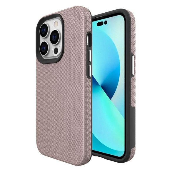 For iPhone 14 Pro Max Case Armour Shockproof Strong Light Slim Cover Rose Gold | iCoverLover Australia