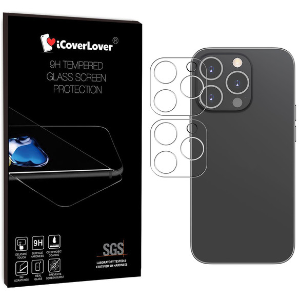 iCoverLover [2-pack] For iPhone 14 Pro/14 Pro Max Tempered Glass Camera Lens | iCoverLover Australia