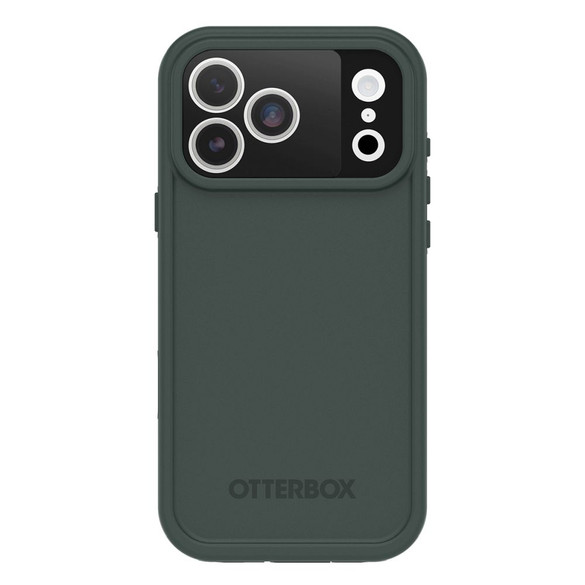 For iPhone 17 Pro Max OtterBox Fre Compatible with MagSafe Case with Camera Control Green | iCoverLover Australia