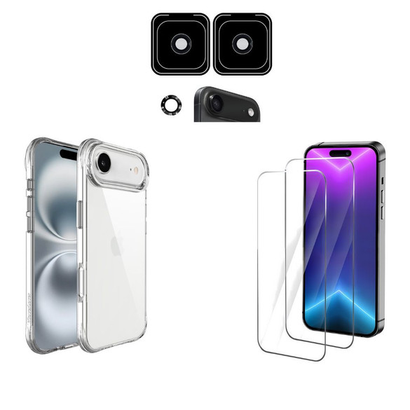 iCoverLover For iPhone Air Case + 2X Screen + 2X Camera Lens Protectors | iCoverLover Australia