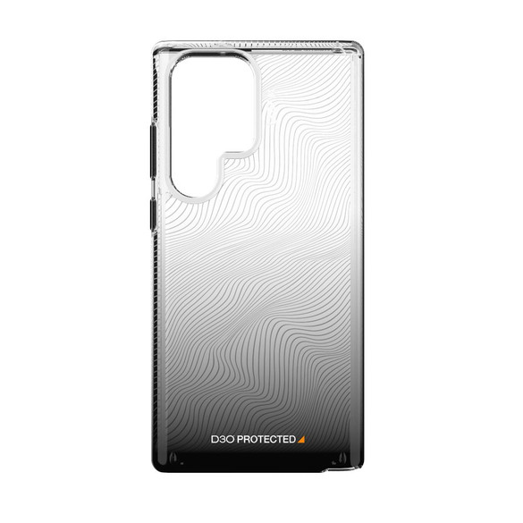 For Samsung Galaxy S23 Ultra Case EFM Aspen Armour D3O Crystalex Cover Black Transparent | iCoverLover Australia
