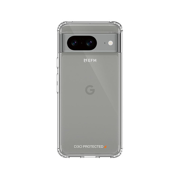 EFM Alta Case for Google Pixel 8, Armour, D3O BIO Cover, Clear | iCoverLover Australia