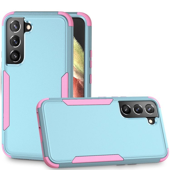 For Samsung Galaxy S23+ Plus Case, Protective TPU+PC Shockproof Cover, Sky Blue+Pink | iCoverLover Australia