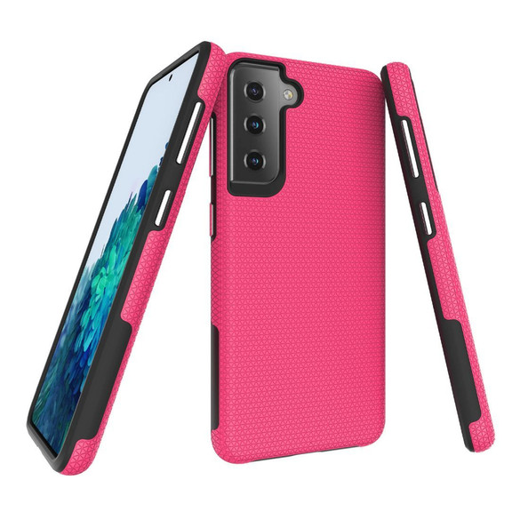 For Samsung Galaxy S21 Case Armour Protective Strong Cover Pink | iCoverLover Australia