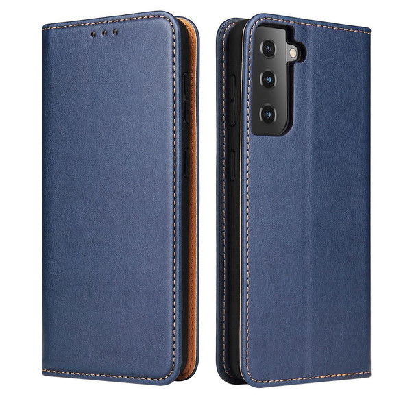 For Samsung Galaxy S21+ Plus Case Leather Flip Wallet Folio Cover Blue | iCoverLover Australia