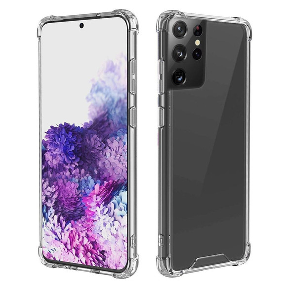 For Samsung Galaxy S21 Ultra Case Acrylic Light Protective Clear Cover | iCoverLover Australia