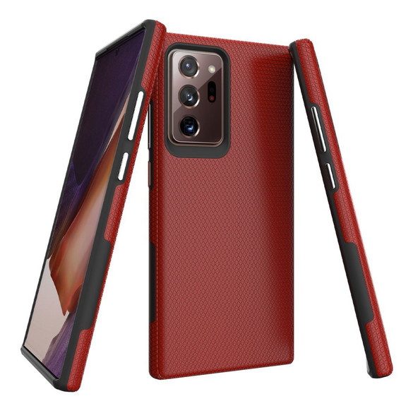 For Samsung Galaxy Note 20 Ultra Armour Case Tough Protective Cover Red | iCoverLover Australia