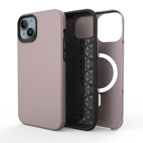 For iPhone 14 Plus Case Compatible with MagSafe Shockproof Light Cover Rose Gold | iCoverLover Australia