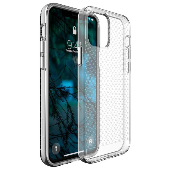 For iPhone 12/12 Pro (6.1in) Case, Shockproof Clear Grippy Cover | iCoverLover Australia