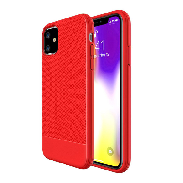 For iPhone 12/12 Pro (6.1in) Case Snap Armour Thin Light Shockproof Cover, Red | iCoverLover Australia