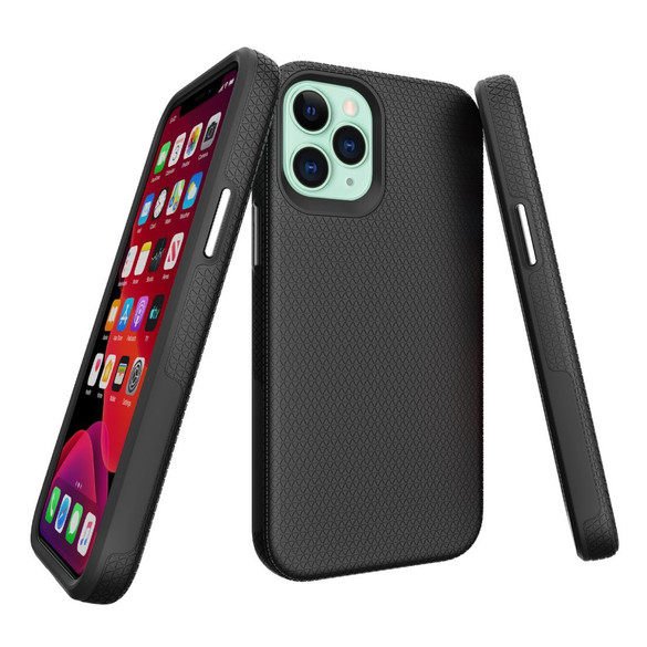 For iPhone 12 mini (5.4in) Case Armour Shockproof Strong Light Slim Cover Black | iCoverLover Australia