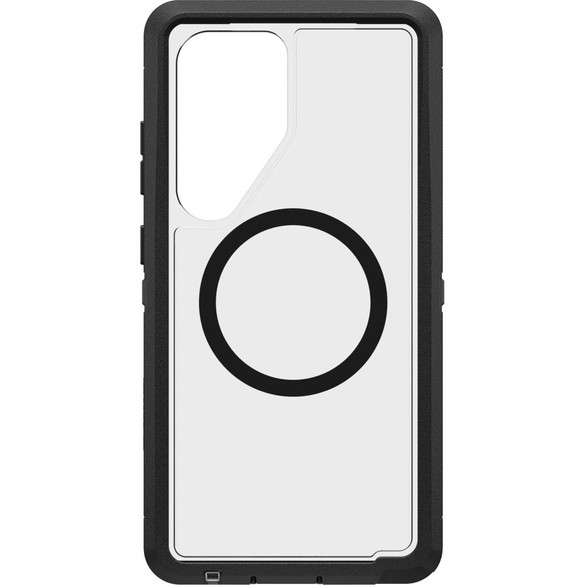For Samsung Galaxy S25 Ultra OtterBox Defender XT Compatible with MagSafe Case, Black Clear | iCoverLover Australia