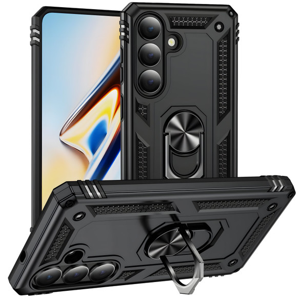 For Samsung Galaxy S26 Case - Heavy Duty Ring Stand Cover