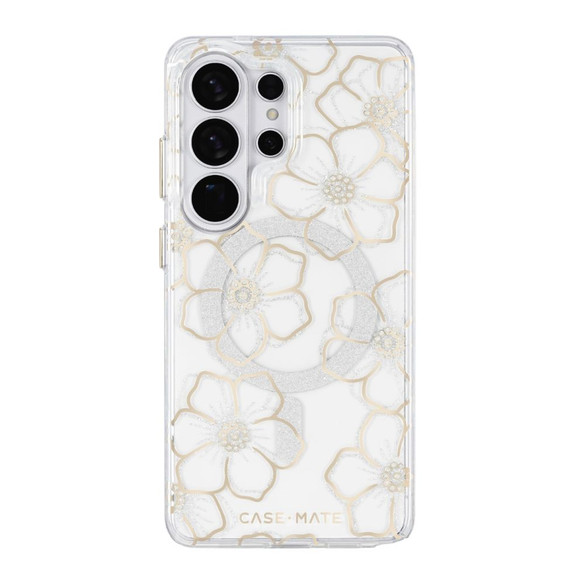 Galaxy S26 Ultra Case-Mate Floral Gems MagSafe Gold
