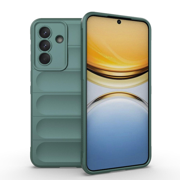 For Samsung Galaxy A57 5G Case | Magic Shield Soft Flannel Lined Cover, Dark Green | iCoverLover Australia