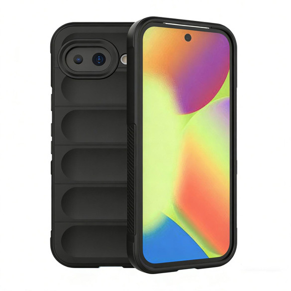 For Google Pixel 10a 5G Case | Magic Shield TPU & Flannel Cover, Black | iCoverLover Australia