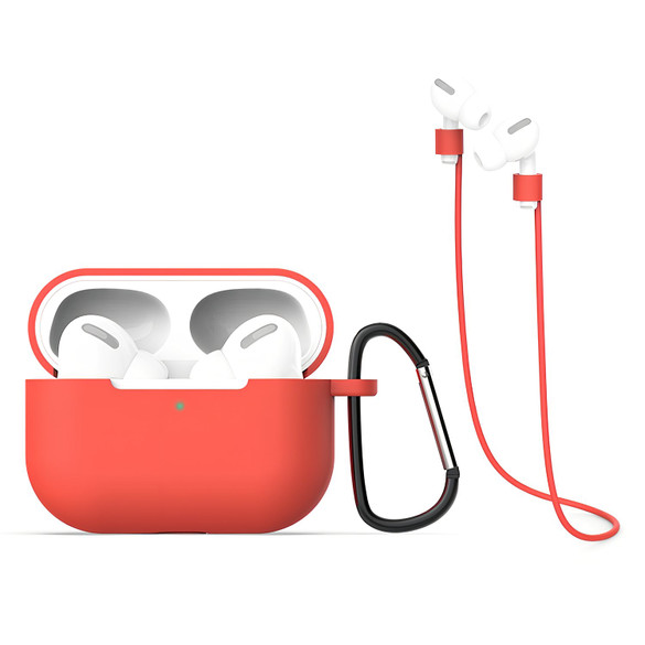 Red Protective Case for Apple AirPods Pro 2nd Gen | iCoverLover