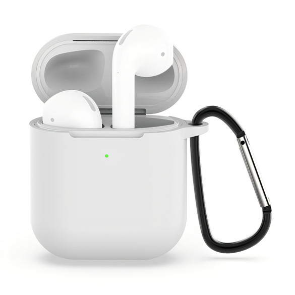 Protective Case for Apple AirPods 1st Gen - White | iCoverLover