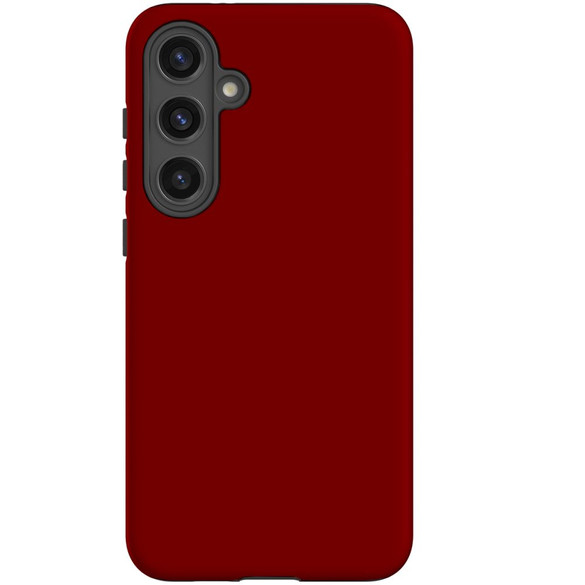 Armor Case for Samsung Galaxy S24+ Plus - Maroon Red | iCoverLover