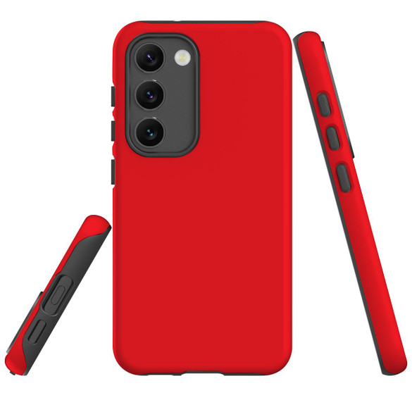 Samsung Galaxy S23 Premium Protective Case - Red | iCoverLover