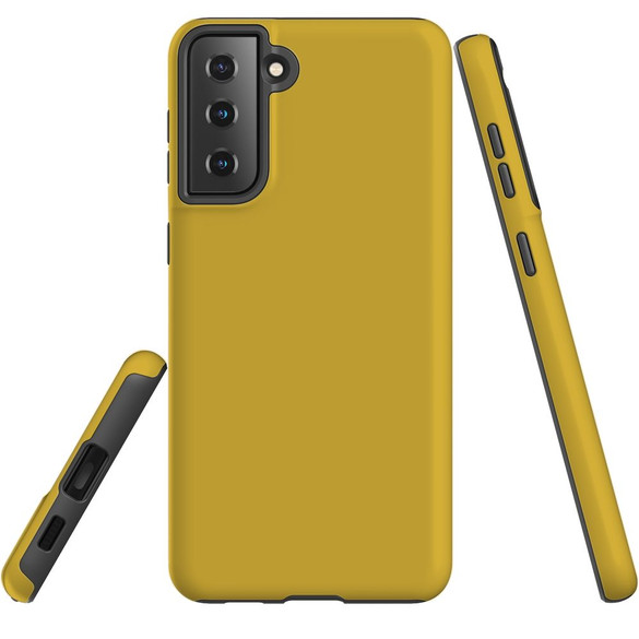 Samsung Galaxy S21+ Plus Armor Case - Metallic Gold | iCoverLover