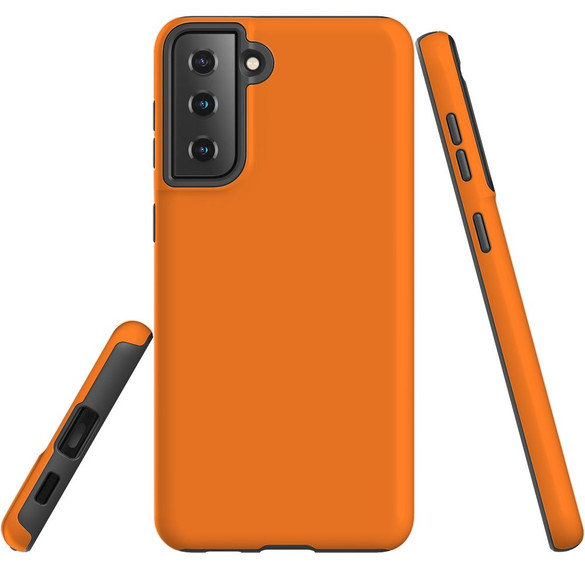 Samsung Galaxy S22+ Plus Slim Case - Orange | iCoverLover