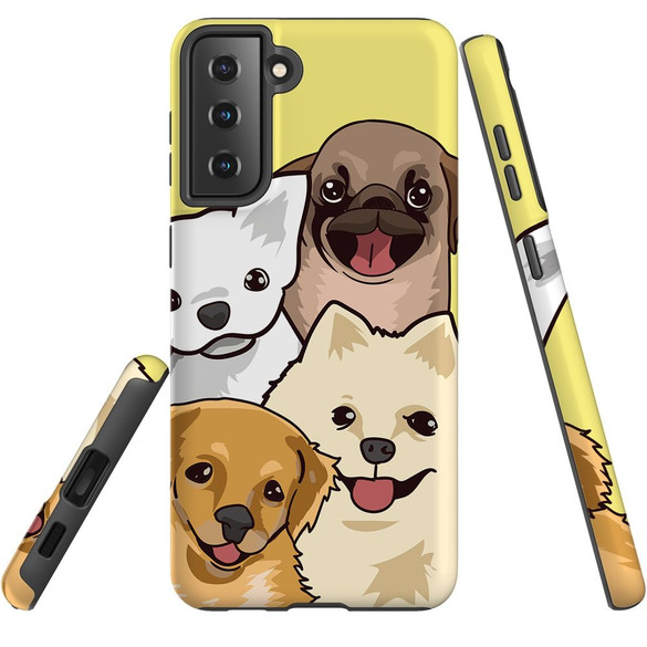 Samsung Galaxy S21+ Plus Back Cover Case - Multicolour | iCoverLover