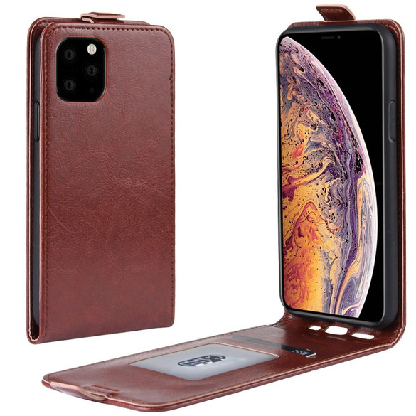 iPhone 11 Pro Max Wallet Case - Brown | iCoverLover