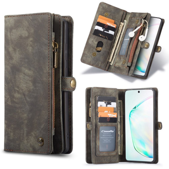 CaseMe Wallet Case for Samsung Galaxy S20 Ultra - Black | iCoverLover