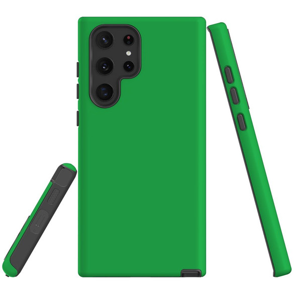 Samsung Galaxy S22 Ultra Slim Protective Case - Green | iCoverLover