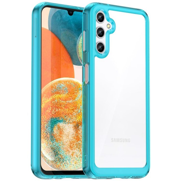 Clear Blue Case for Samsung Galaxy A14 5G & 4G | iCoverLover