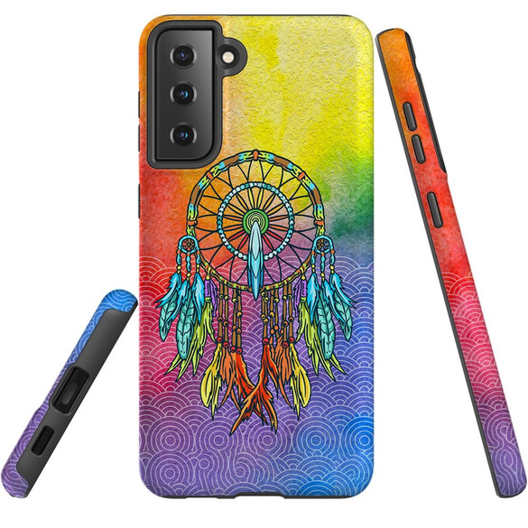 Samsung Galaxy S22 Slim Protective Case - Multicolour | iCoverLover