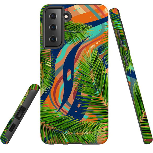 Samsung Galaxy S21 Back Cover Case - Multicolour | iCoverLover