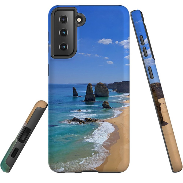 Samsung Galaxy S21 FE Slim Protective Case - Multicolour | iCoverLover