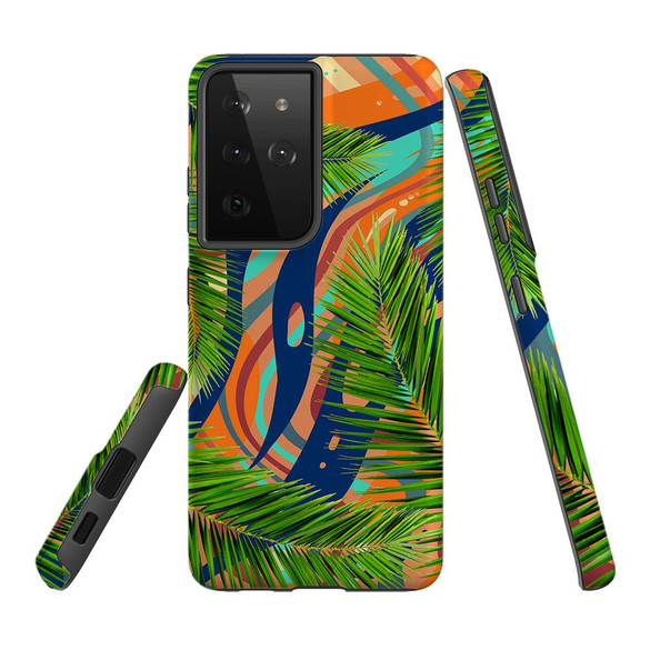 Samsung Galaxy S21 Ultra Back Cover Case - Multicolour | iCoverLover
