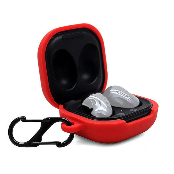 Red Protective Case for Samsung Galaxy Buds Live/Pro | iCoverLover