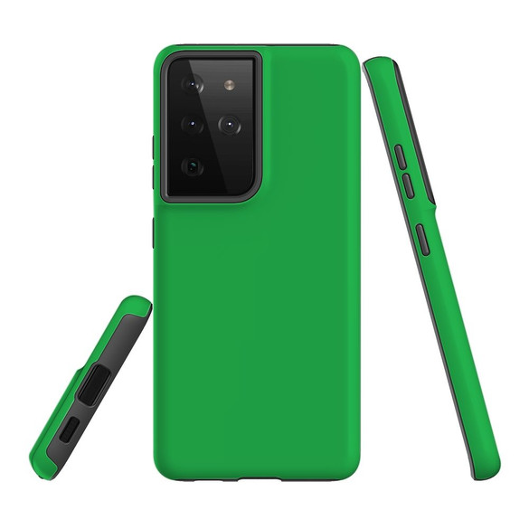 Samsung Galaxy S21 Ultra Protective Case - Green | iCoverLover