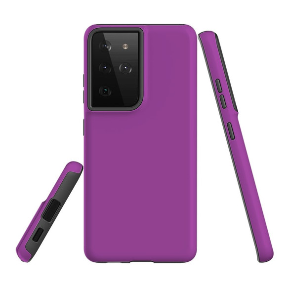Samsung Galaxy S21 Ultra Protective Case - Purple | iCoverLover